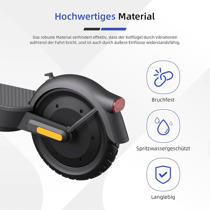 ulip Hinterer Kotflügel Electric Scooter Xiaomi 5 Plus Hinterer Kotflügel Ersatz Set Kompatibel für