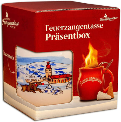 Feuerzangentasse 1er-Set, Weiss/Weihnachten - für Feuerzangenbowle Weiss / Weihnachten, Weiss / Weih