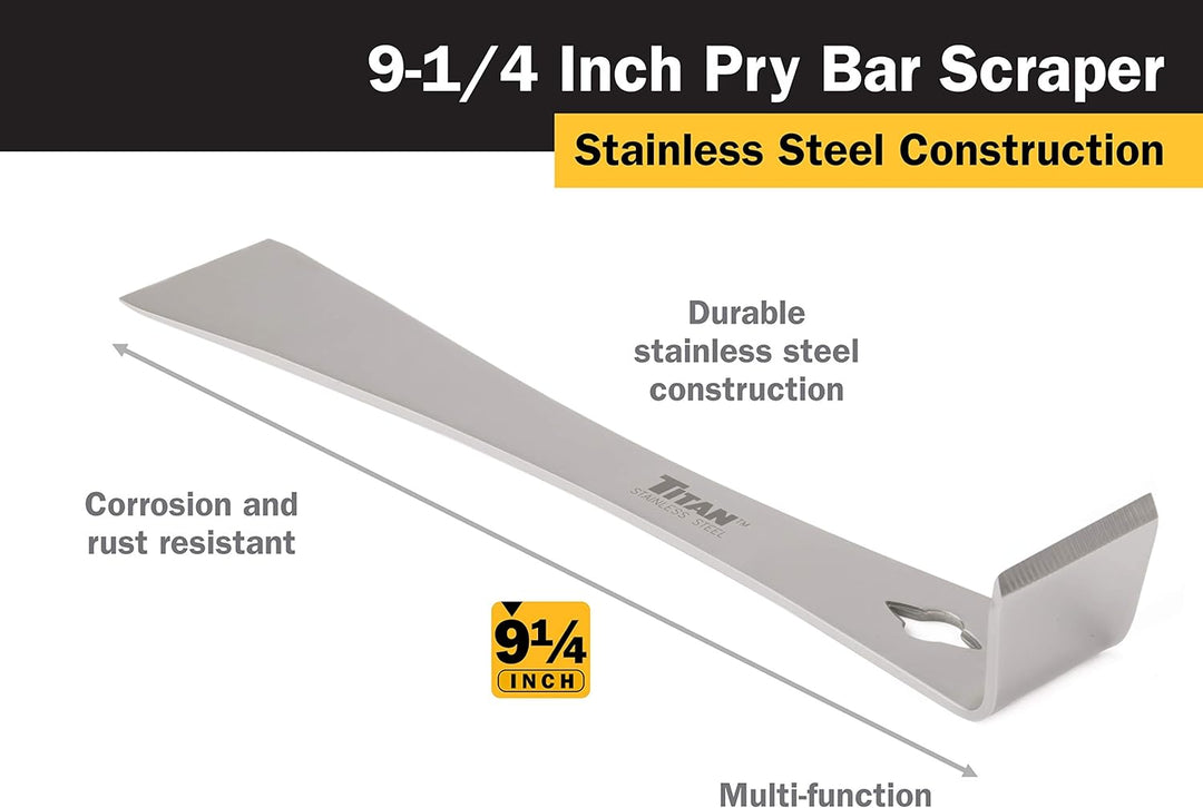 Titan Tools 11509 Hebelstab, Edelstahl, 23,8 cm One Size 24,4 cm, One Size 24,4 cm