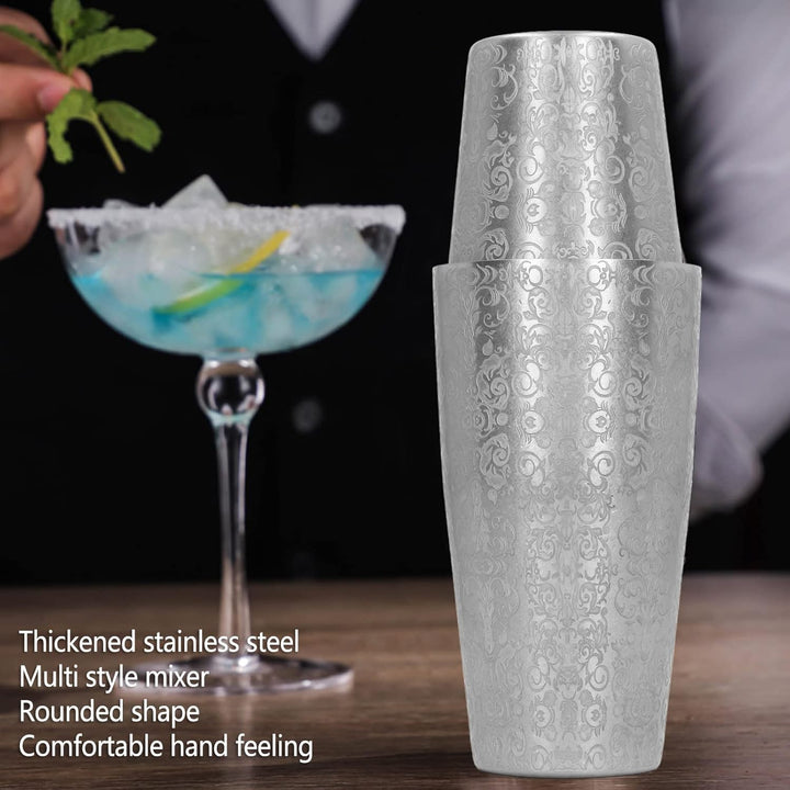 Cocktail-Shaker, Edelstahl, Boston-Shaker-Set, Getränkemixer, Shaker, Bartending-Tools, Bar-Zubehör