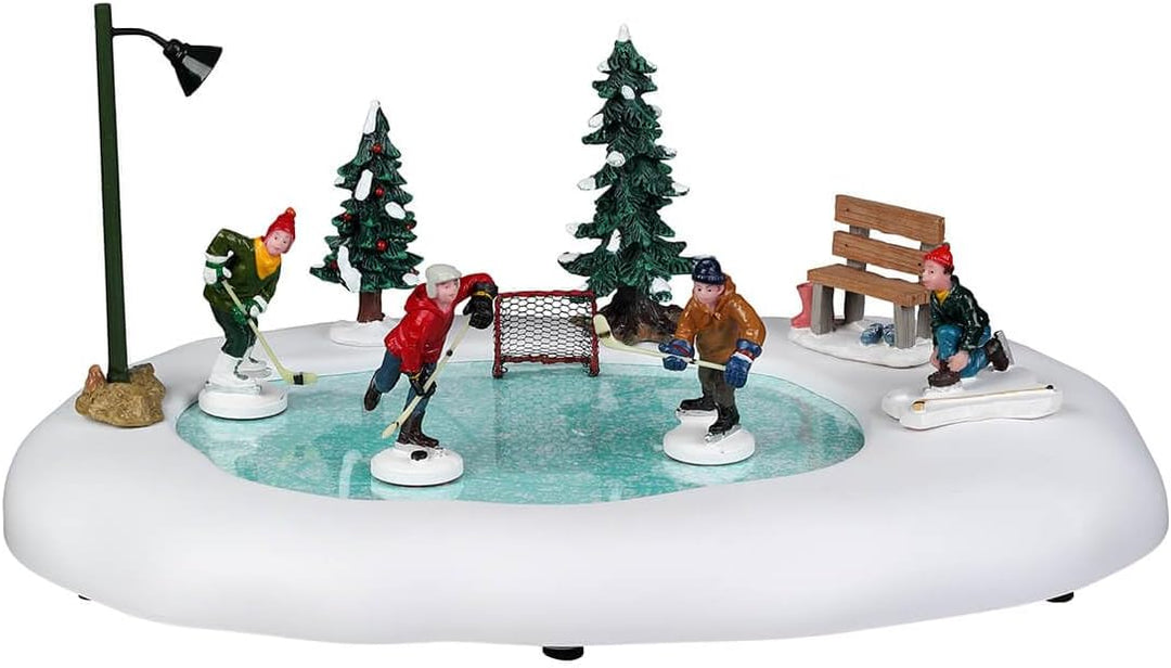 Lemax 94017 Caddington Village Accessory: After School Hockey Match