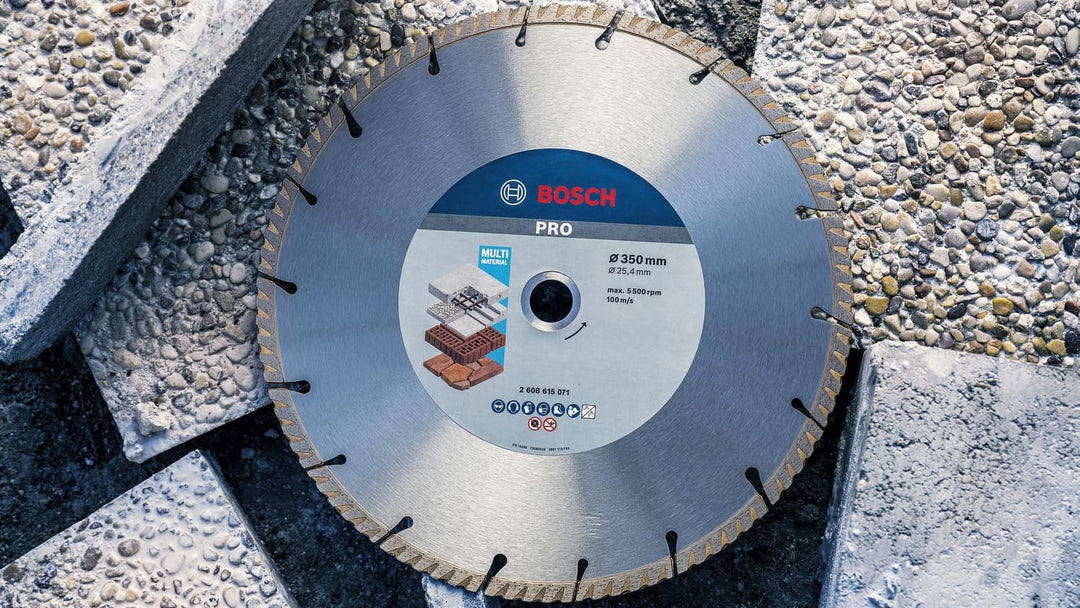 Bosch Professional Diamanttrennscheibe Standard for Universal (Beton und Mauerwerk, 350 x 25,40 mm,