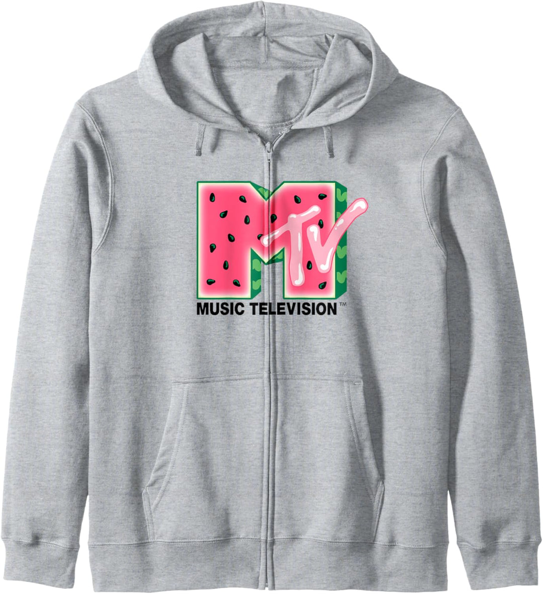 MTV Watermelon Logo Fill Kapuzenjacke