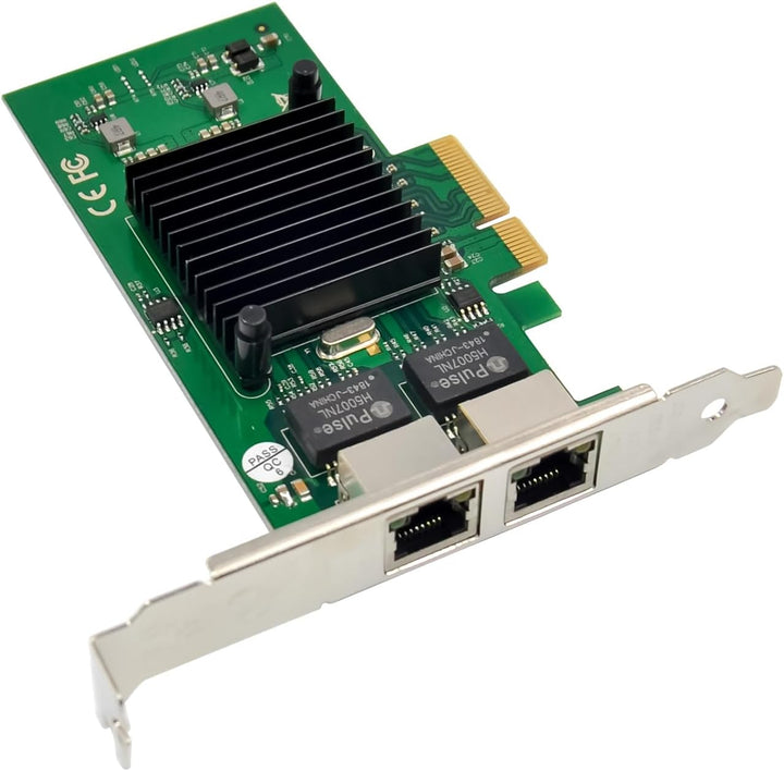 Dual-Port PCIe X4 Gigabit Netzwerkkarte 1000M PCI Express Ethernet Adapter mit Intel 82576 Zwei Port