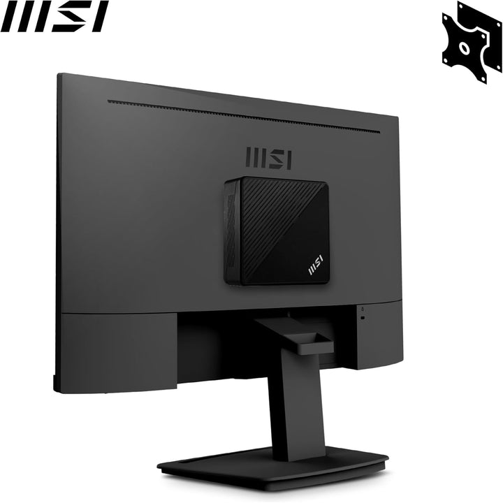 MSI Cubi N ADL-006DE Mini-PC, Intel Prozessor N200, 4GB DDR4, 128GB M.2 SSD, 1x USB 3.2 Gen 2 Type C