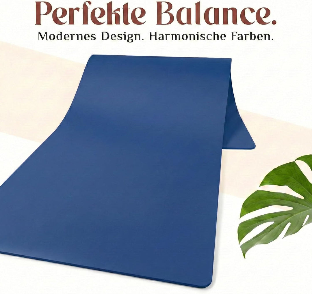 Premium Yoga-Matte aus hautfreundlichem ECO TPE-Material 185 x 60 x 0,6cm (gross) - Boho Style Gymna