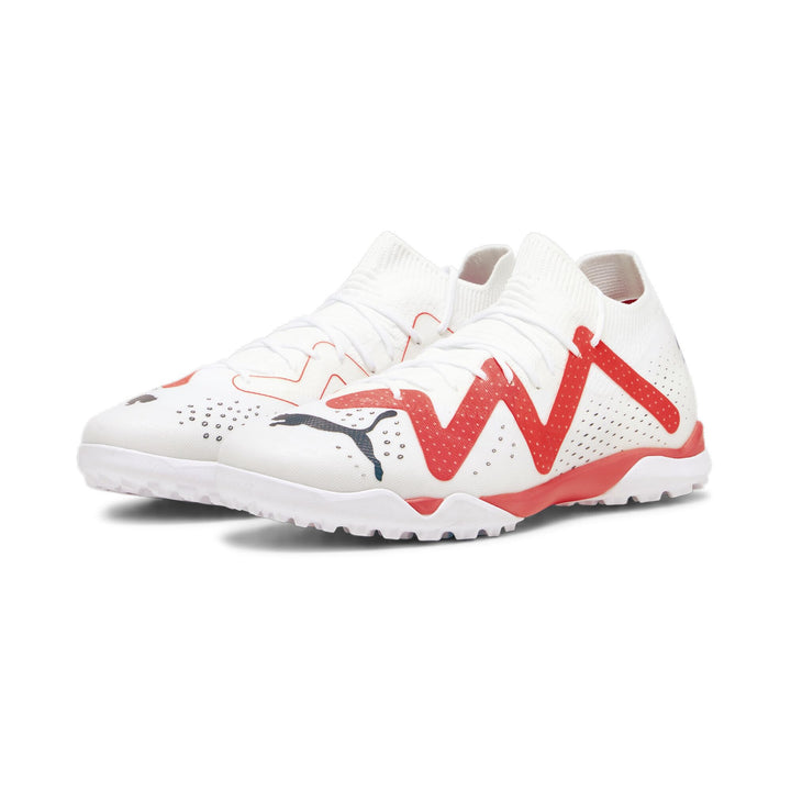 PUMA Herren Future Match Tt Fussballschuh 46.5 EU Puma White Puma Schwarze Feuer Orchidee, 46.5 EU P
