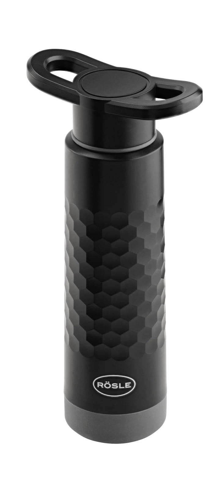 RÖSLE Hand-Vakuumpumpe FLEXX 2GO, mit wenigen Handgriffen Vakkum erzeugen, schwarz manuell (manual),