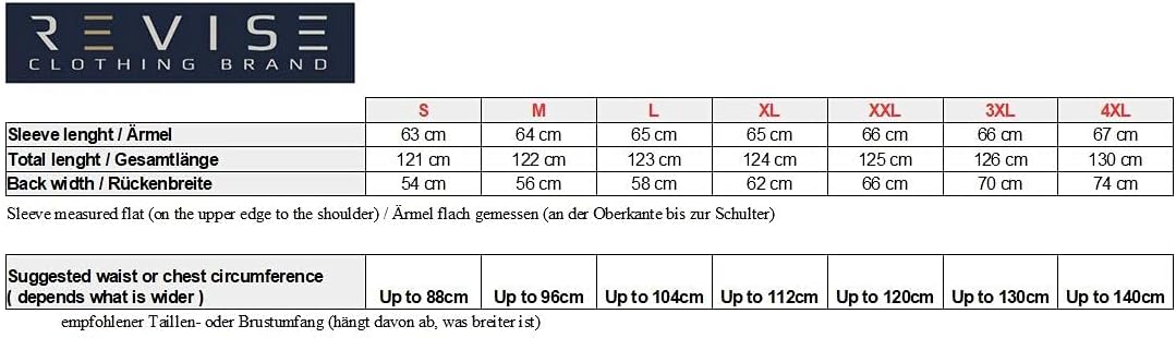 Revise Joel RE-101 Herren Bademantel aus Velours - lang und elegant M Dunkelblau, M Dunkelblau