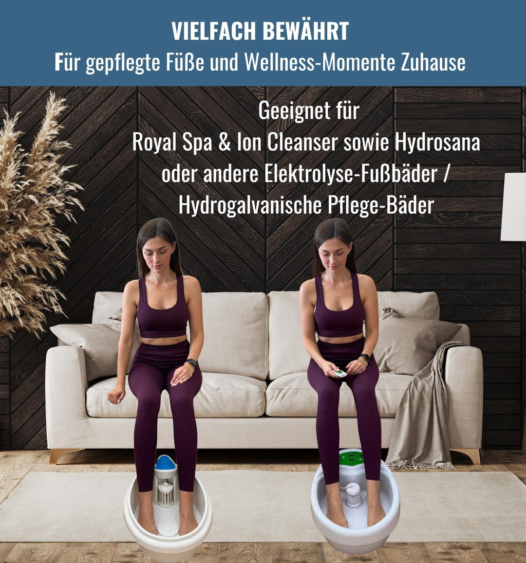 chi-enterprise 1000g Aktivierungssalz zum Nachfüllen für Fusselektrolysebäder I Zusatz für Royal Spa