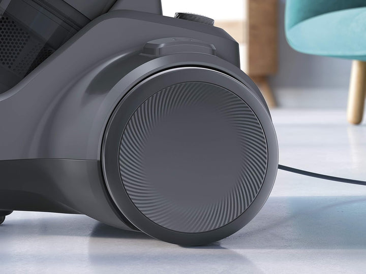 Electrolux Ec41-4T Ease C4 beutelloser Staubsauger, 750 W, 80 Dezibel, Stahl, Schwarz, 1,8 Liter