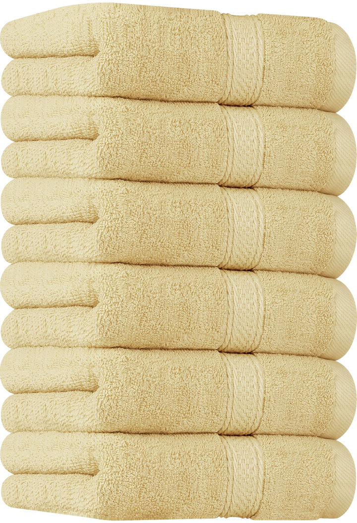 Utopia Towels Handtücher, Baumwolle, 600 g/m², 6 Stück Beige, Beige