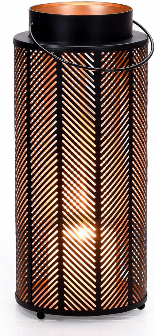 Marrakesch Gartenwindlicht Windlicht 33cm | Windlichter für Draussen Arvid gross modern als Gartende