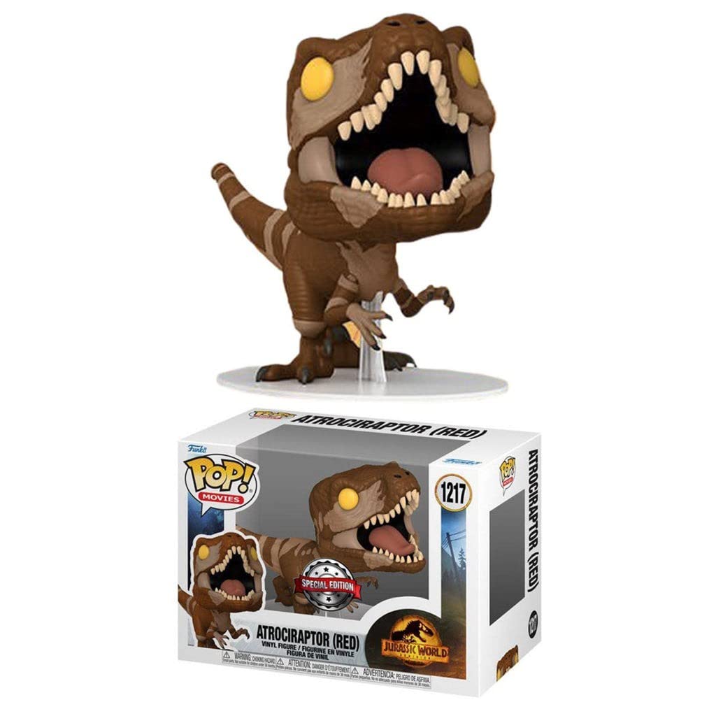 POP Jurassic World 3 Filme Nr. 1217 - Atrociraptor Rouge