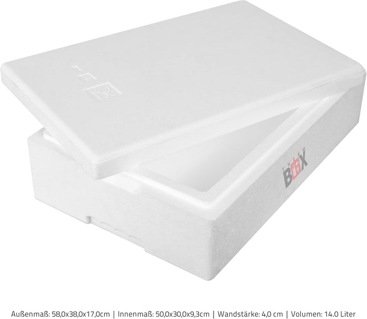 THERM BOX Modularbox 14L bis 43L Erweiterbar Verschiedene Grössen Styroporbox Kühlbox Warmhaltebox W