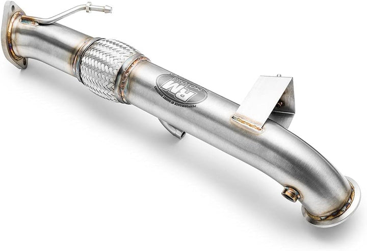 RM Motors Downpipe Rohr Decat kompatibet mit Focus ST Mk3 2.0T 2014 2015 2016 2017 2018 2019 2020 20