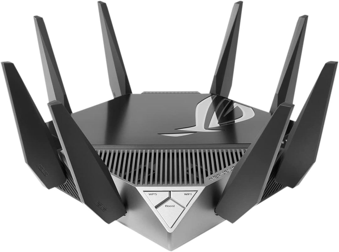 ASUS ROG Rapture GT-AXE11000 Tri-Band Gaming Router (WiFI 6E, neues 6GHz-Band, 2,5G WAN/LAN-Port, ko