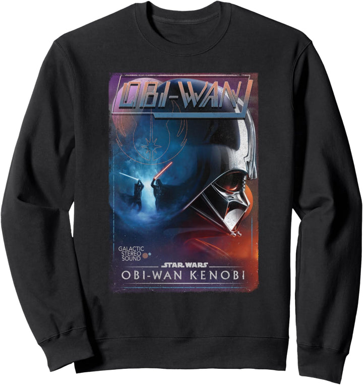 Star Wars: Obi-Wan Kenobi Darth Vader Vintage Cassette Cover Sweatshirt