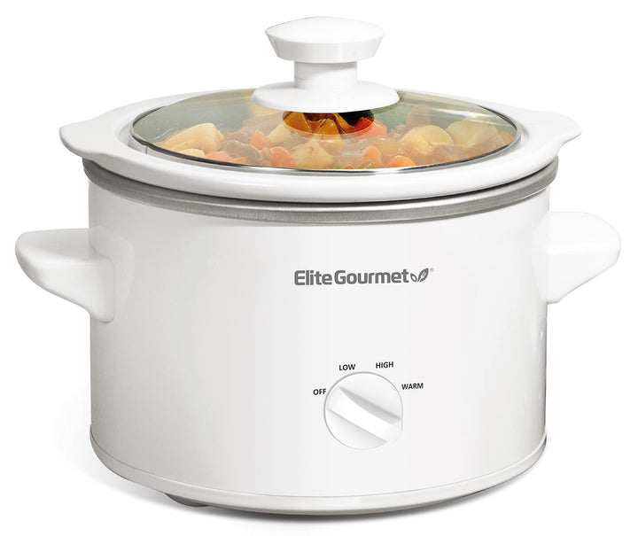 Elite Gourmet MST-250XW# Keramik-Schongarer, elektrisch, mit einstellbarer Temperatur, für Vorspeise
