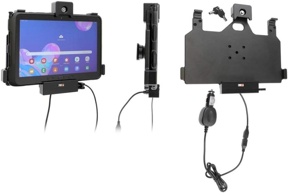 Brodit Gerätehalter 735149 | Made IN Sweden | mit Ladefunktion für Tablets - Samsung Galaxy Tab Acti