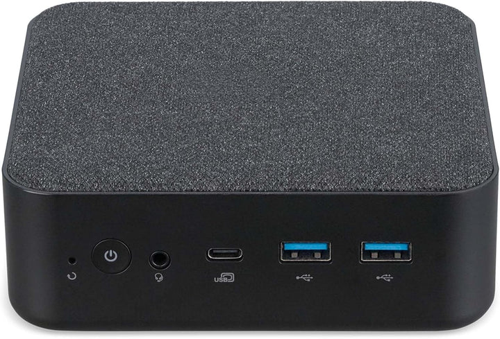 Acer Veriton NUC | N100 | RAM: 8GB | SSD: 250GB | Mini PC | Schwarz | Stoffdeckel | Windows 11 Pro |
