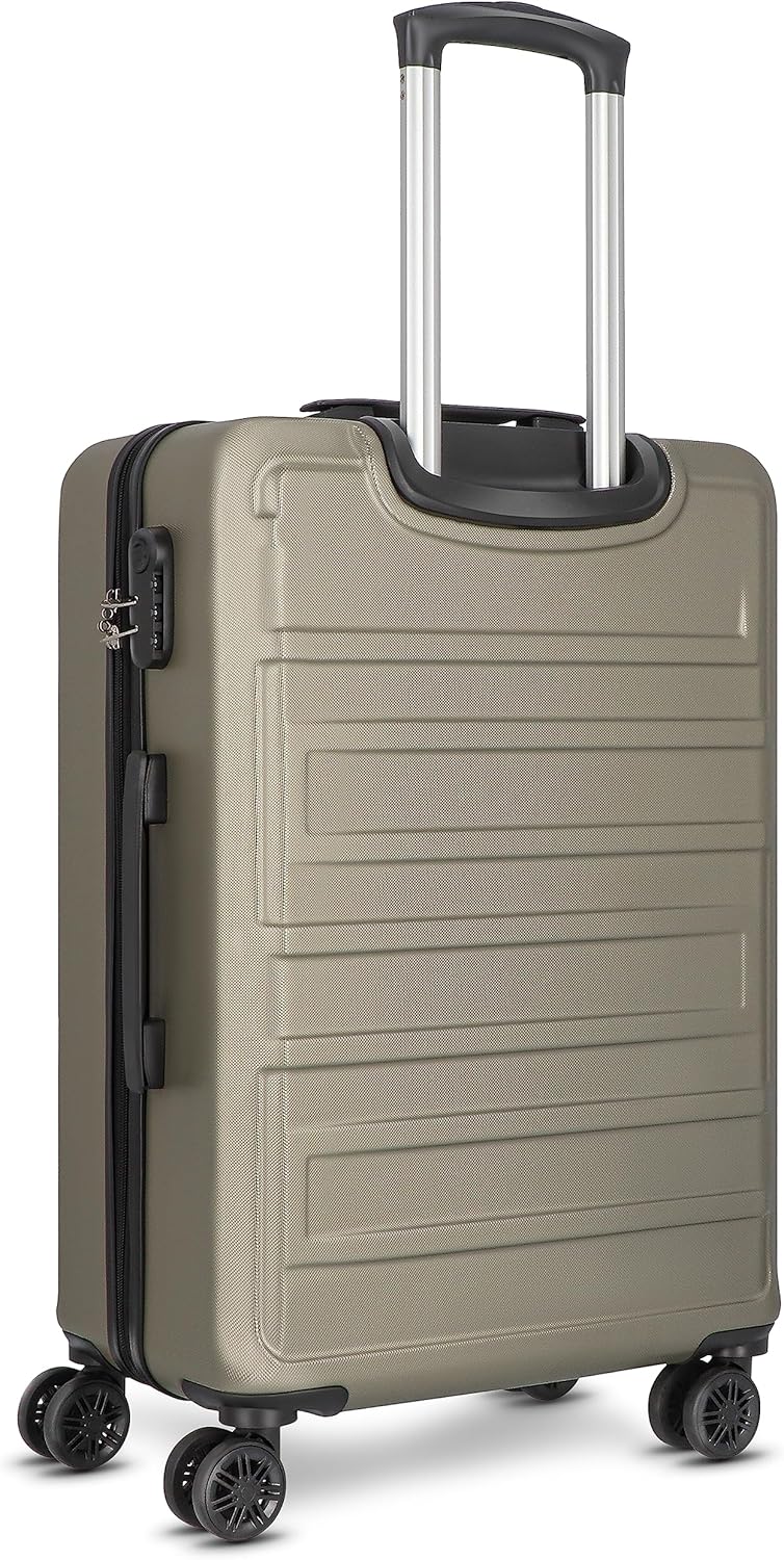Worldpack New York 2.0 Koffer Set-Gross | Trolley mit 4-Rollen und Zahlenschloss - Hartgepäck mit Wä