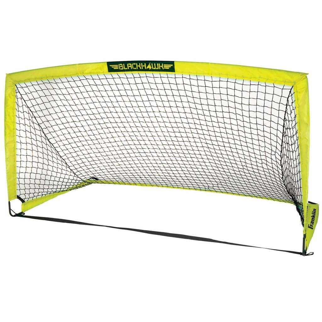 Franklin Sports Blackhawk Fussballtor für den Garten – tragbare Pop-up-Fussballnetze, Faltbare Tore