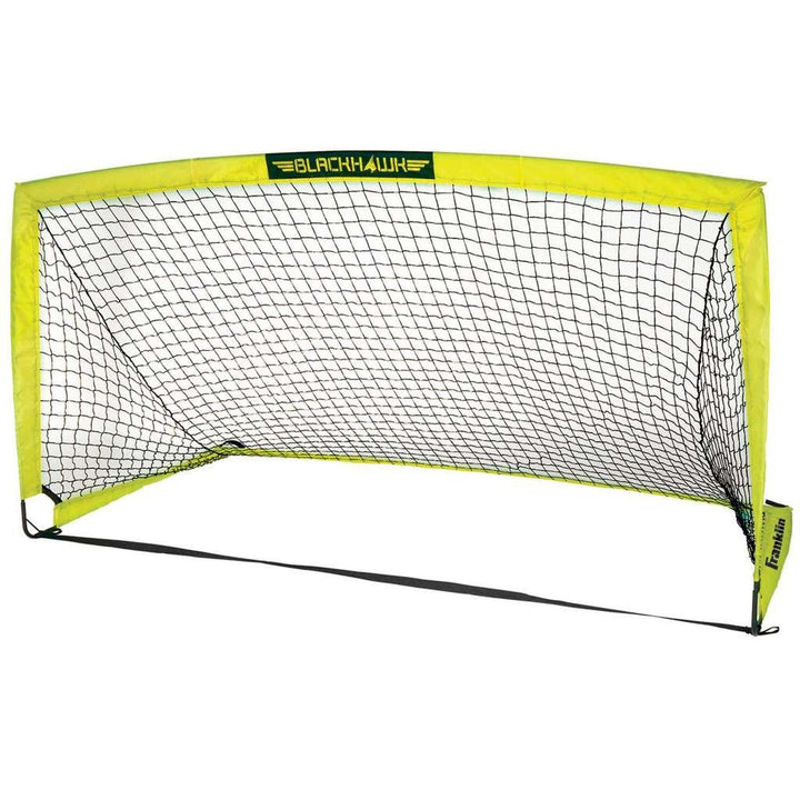 Franklin Sports Blackhawk Fussballtor für den Garten – tragbare Pop-up-Fussballnetze, Faltbare Tore