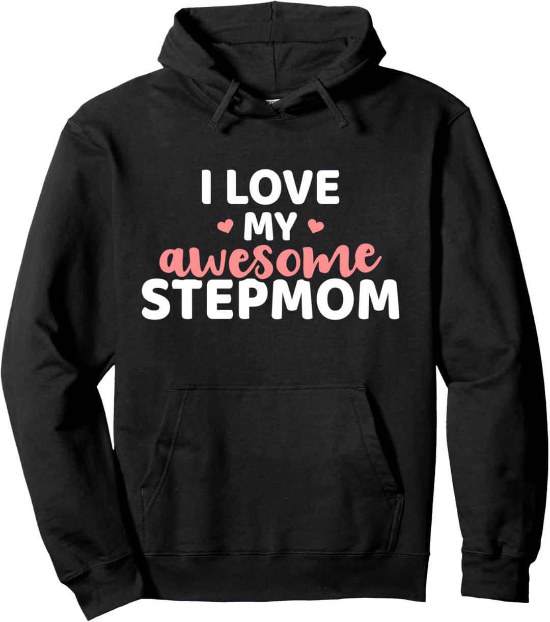 Ich liebe meine Stiefmutter für Stiefkind Pullover Hoodie