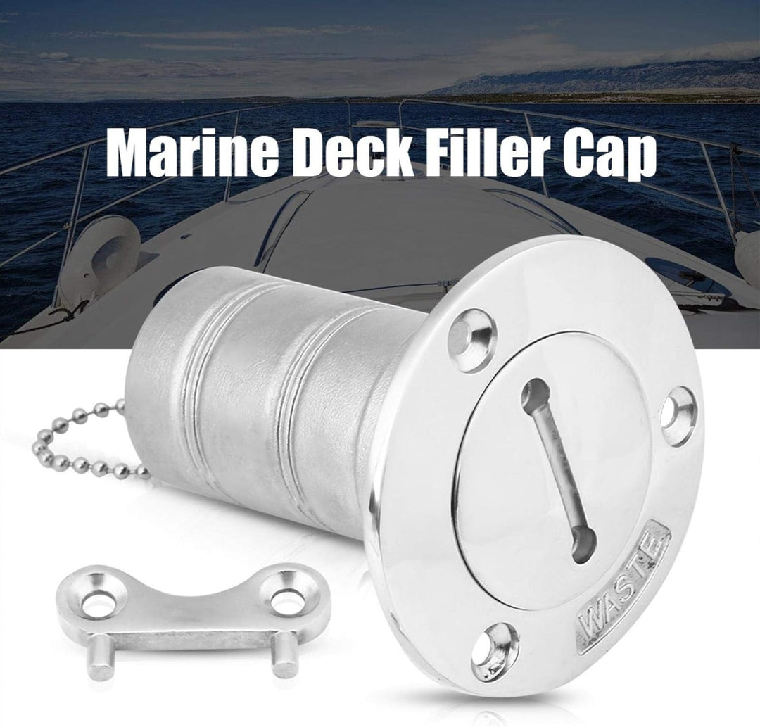 Boot Marine Deck Einfülldeckel,Yctze 316 Edelstahl Boot Marine Deck Einfüll Einfülldeckel Gas Krafts