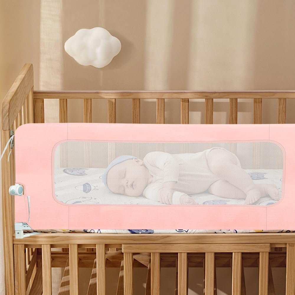 Kleinkind Bettschutzgitter Bettgitter Kinderbettgitter Babybettgitter höhenverstellbares Bettgitter