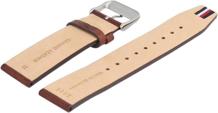 Tommy Hilfiger Uhrenarmband 20mm Leder Braun - 679302225