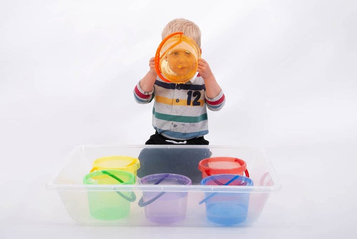 TickiT 73101 Bucket Set, 162 mm, Translucent Einzeln, Einzeln