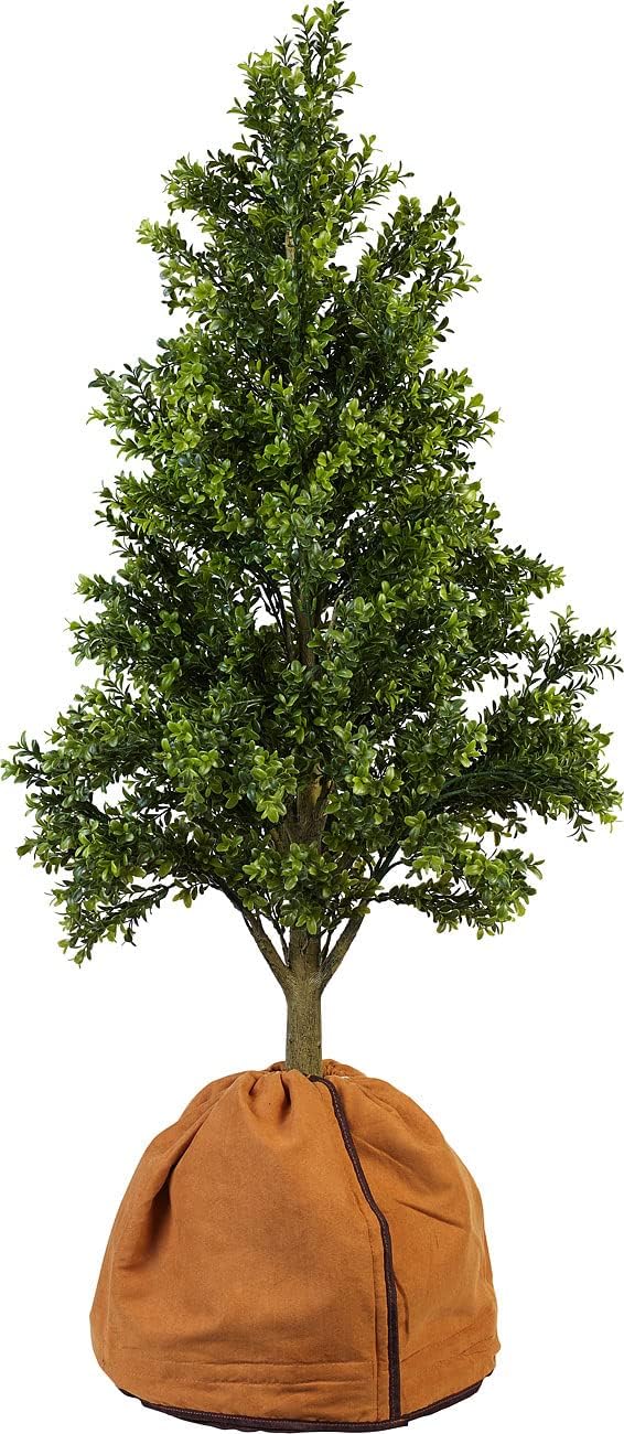 Royal Gardineer Pflanzenschutzbeutel: 4er-Set Thermo-Topfschutz für Pflanzen, 40x40 cm, mit Drainage