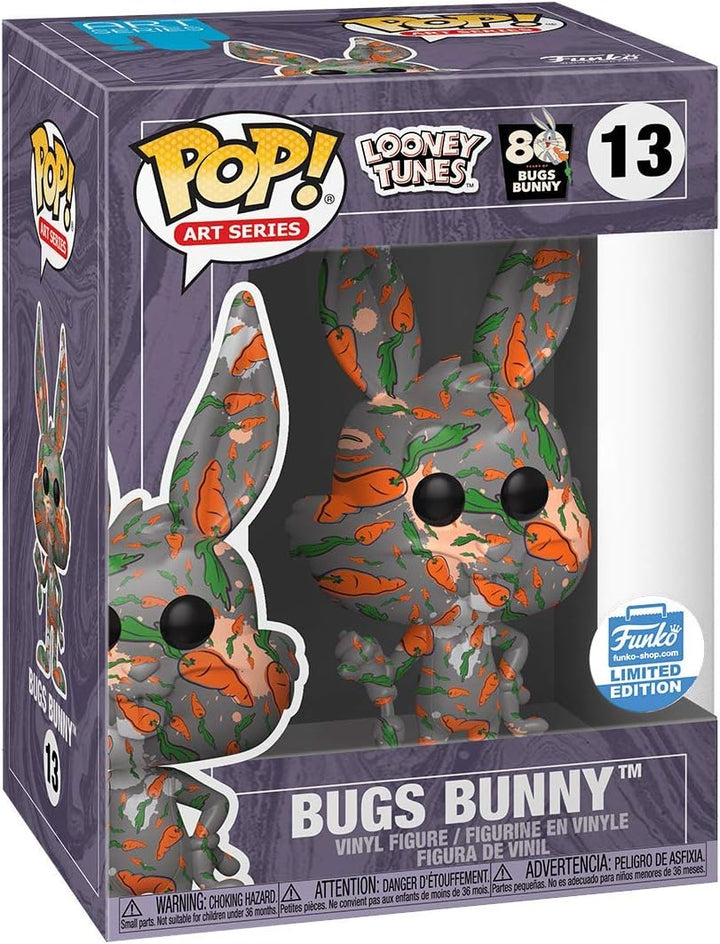 Funko Pop! Animation: Bugs Bunny 80th Anniversary – Carrot Bugs Bunny Art Series Vinyl Figure – Funk