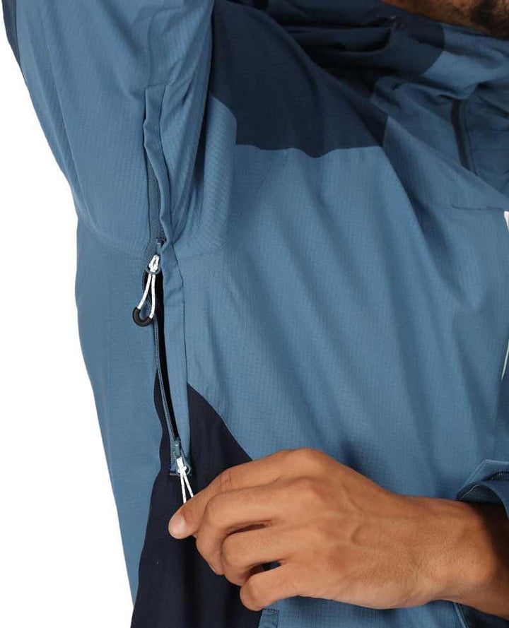 Regatta Outdoorjacke/Regenjacke Raddick für Herren Wasserdicht S Stellar/Blauer Flügel, S Stellar/Bl