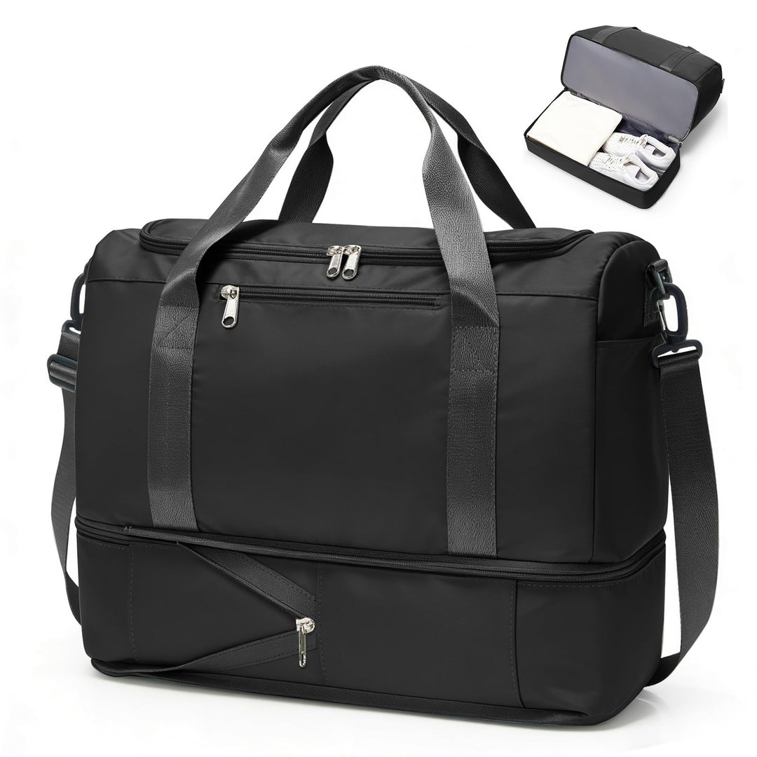 SEAFEW Reisetasche 24L, 40x30x20 Ryanair Handgepäck Tasche für Flugzeug Weekender Sporttasche Damen