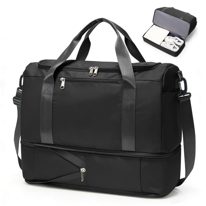 SEAFEW Reisetasche 24L, 40x30x20 Ryanair Handgepäck Tasche für Flugzeug Weekender Sporttasche Damen
