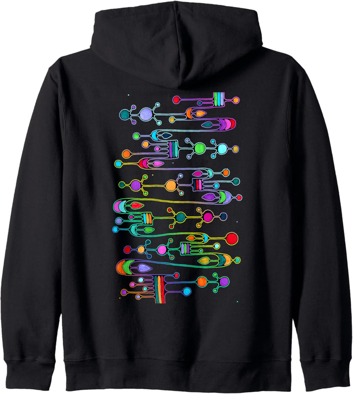 Sketching Fantasy Art - Lines Of Power 3 - Fan Fun Kapuzenjacke