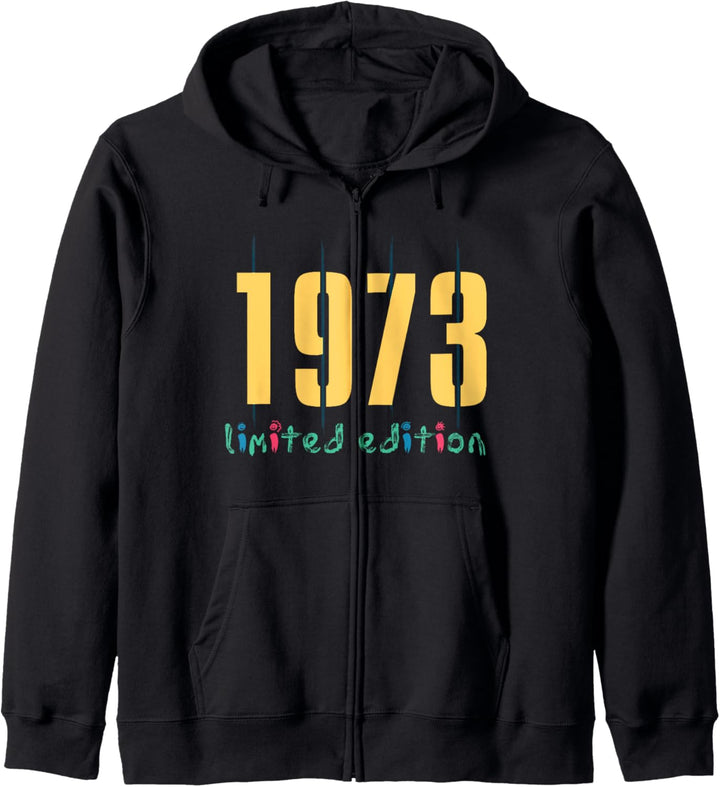 51. Geburtstag Mann Frau 51 Jahre 1973 Deko Lustig Geschenk Kapuzenjacke