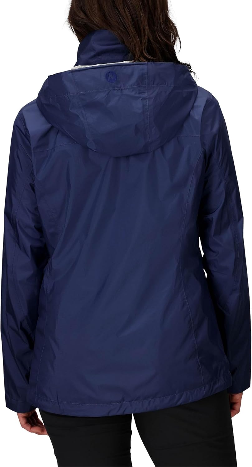 Marmot Damen PreCip Eco Jacket, Wasserdichte Regenjacke, winddichter Regenmantel, atmungsaktiver, fa