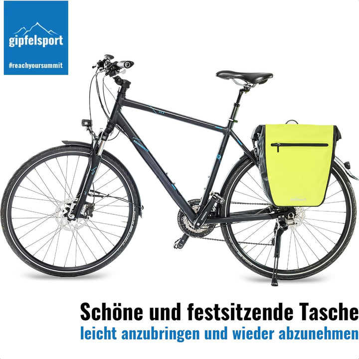 gipfelsport Fahrradtasche für Gepäckträger - Gepäckträgertasche I Fahrradtaschen, Satteltaschen mit