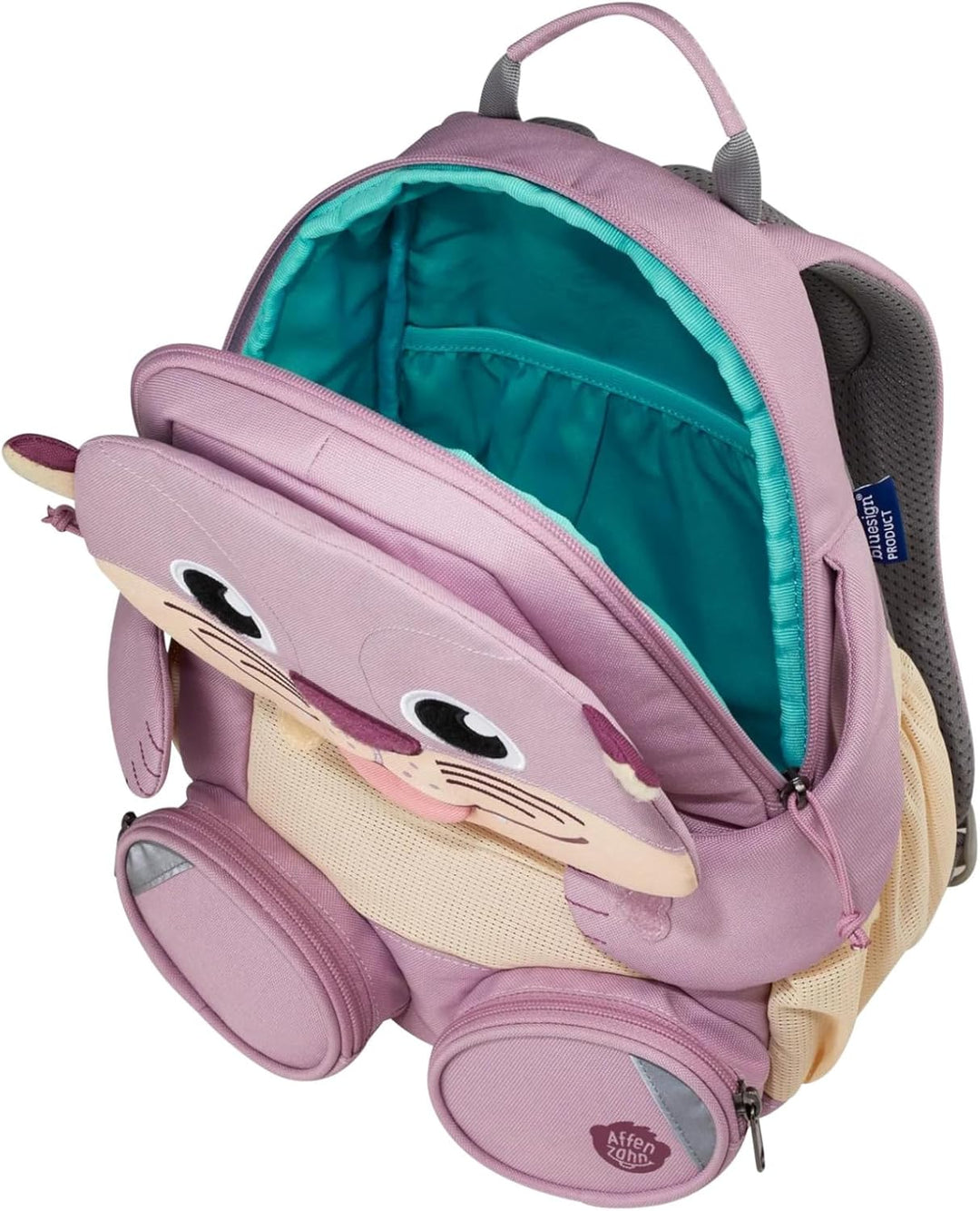 Affenzahn Kinderrucksack Grosser Freund | Kindergartenrucksack für Kinder von 3 bis 5 Jahren mit fun