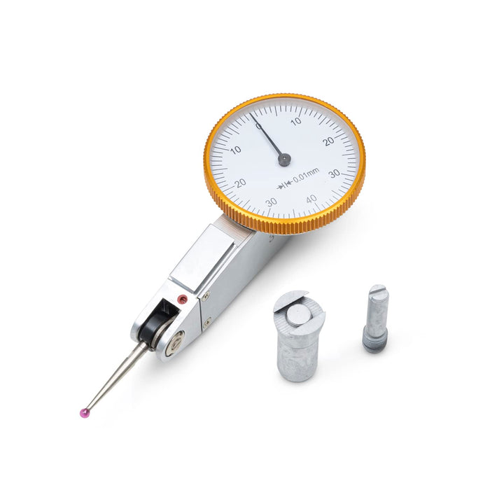 Lever Comparator Measuring Tool 0-0.8mm Working Tool with Reading 0.01 Dial Diameter 30mm Ruby Bar 1