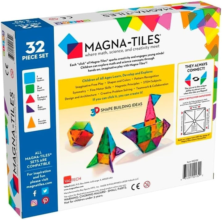 Magnatiles Clear Color 32tlg