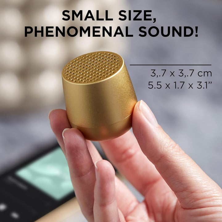 Lexon Mino+ Bluetooth-Lautsprecher (dunkelblau), dunkelblau