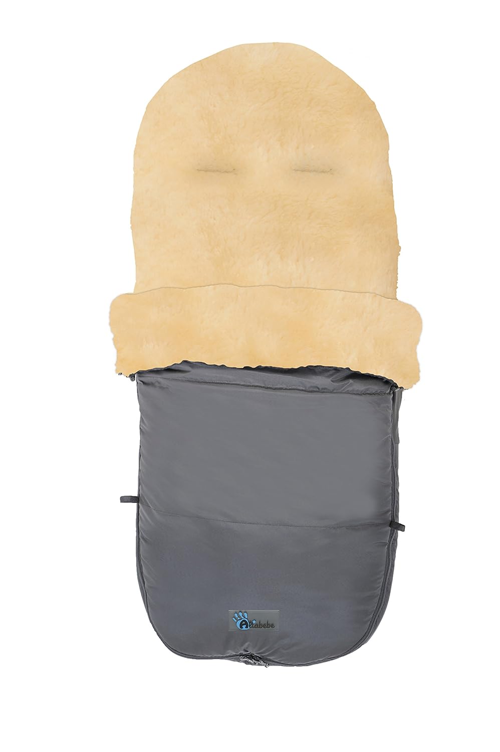 Altabebe MT2280LP-64 Winter Lammfellfusssack für Bugaboo and Joolz Nordkap Kollektion 12-36 Monate,