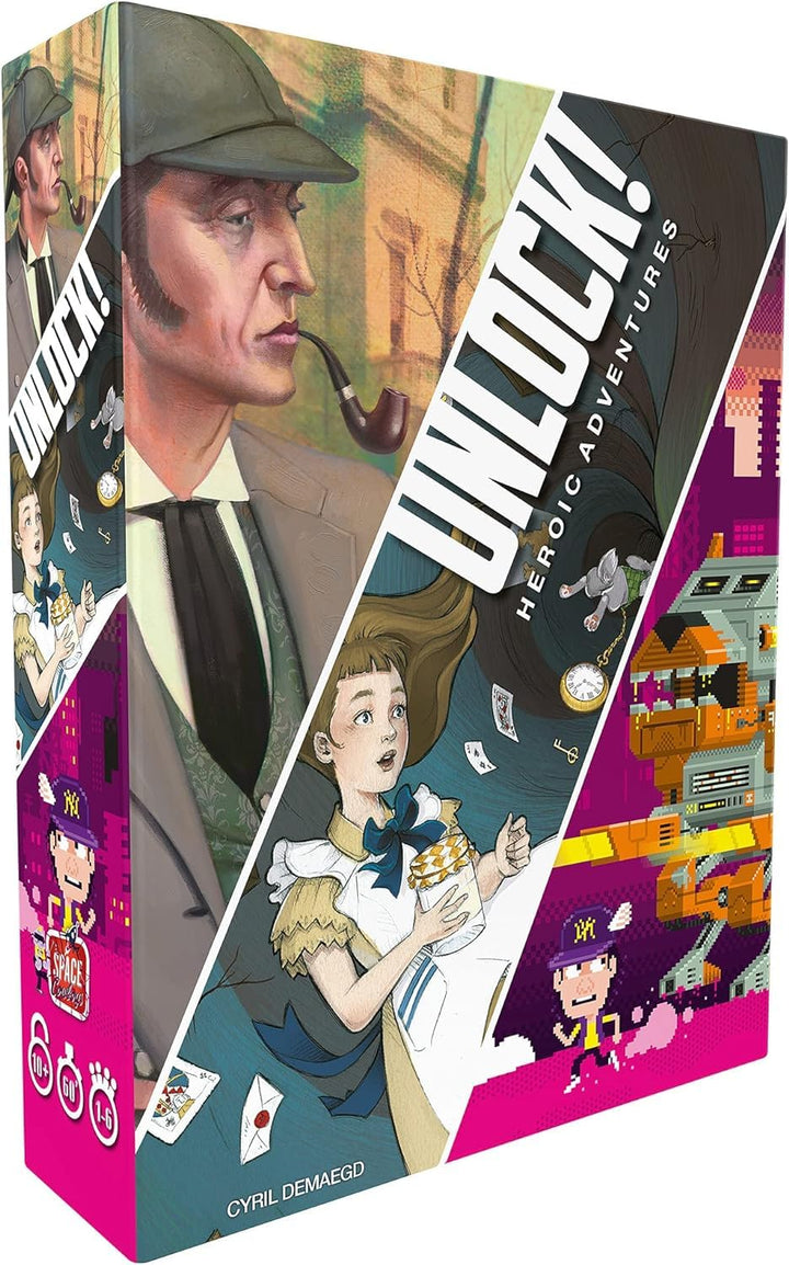 Space Cowboys Unlock 5! Heroic Adventures ,Mixed Colours,SCUNL05EN Schalte 5 frei! - Heldenhafte Abe