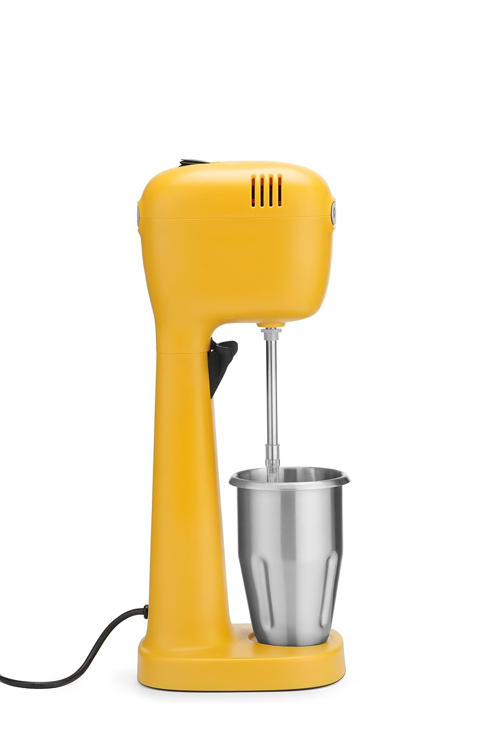 HENDI Getränkemixer, inkl. 2 Mischbecher, 4 Rührwerken, für Milchshakes, Freddo Cappuccino, Frappés,