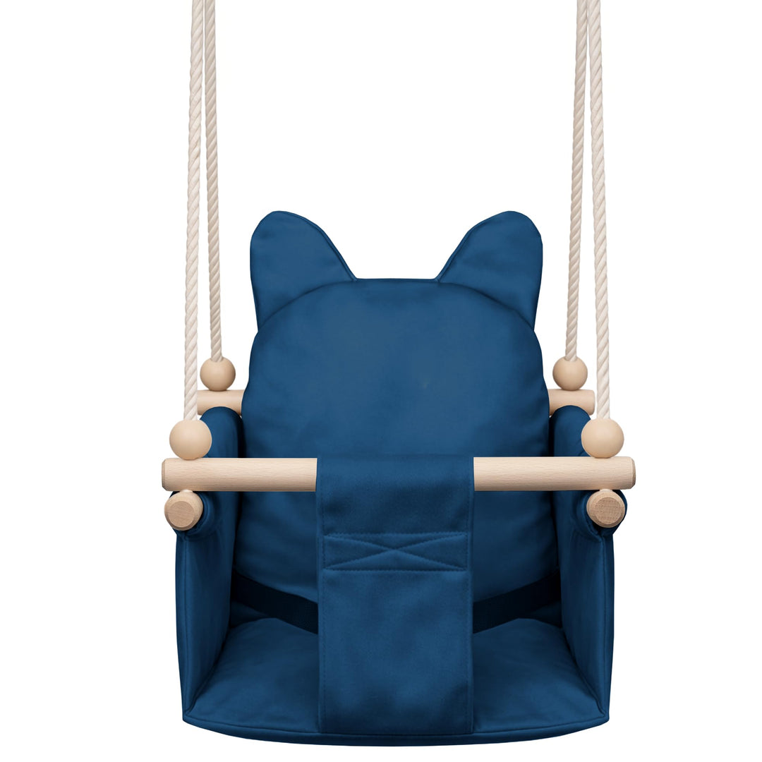 MAMOI® Babyschaukel, Baby schaukel Indoor, Kinderschaukel aus Holz, Holzschaukel für Kinder, Schauke